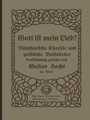 cover image of Gott ist mein Lied!